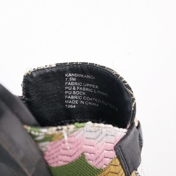 Steve Madden Kandi Slip-On Mule Elephant Tapestry Embellished Floral Beaded, 7.5 - Picture 10 of 11